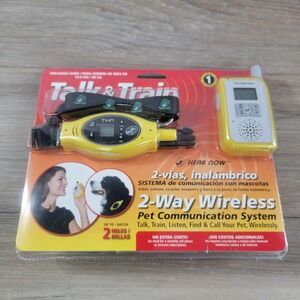Hear Now Talk & Train 2-Way Wireless Pet‎ Communication System